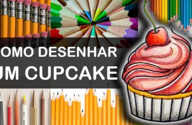 Como desenhar um cupcake