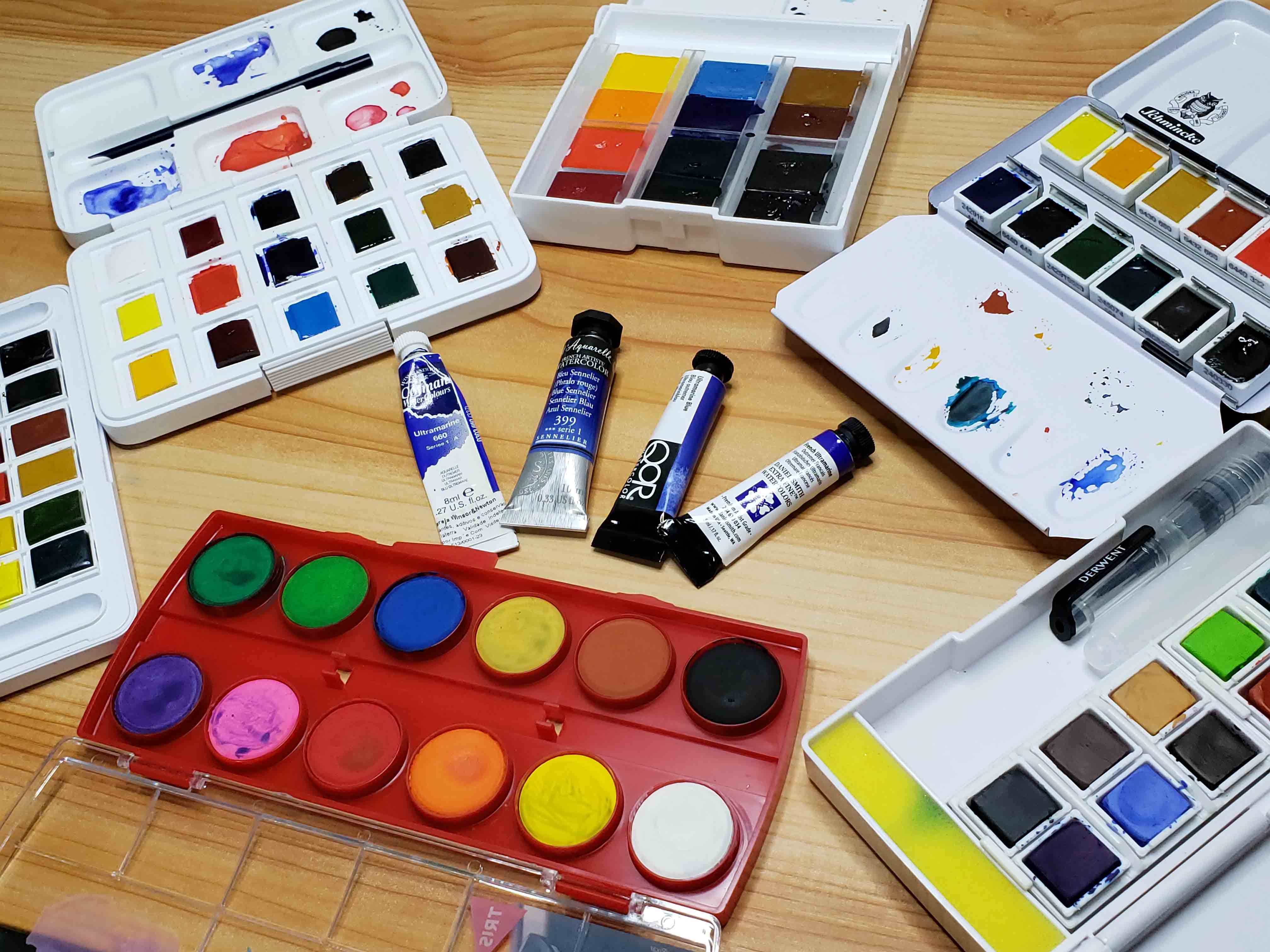 top 10 aquarelas