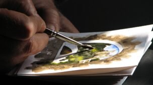 como criar sua primeira aquarela