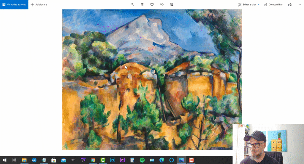 leitura de obra de paul cézanne