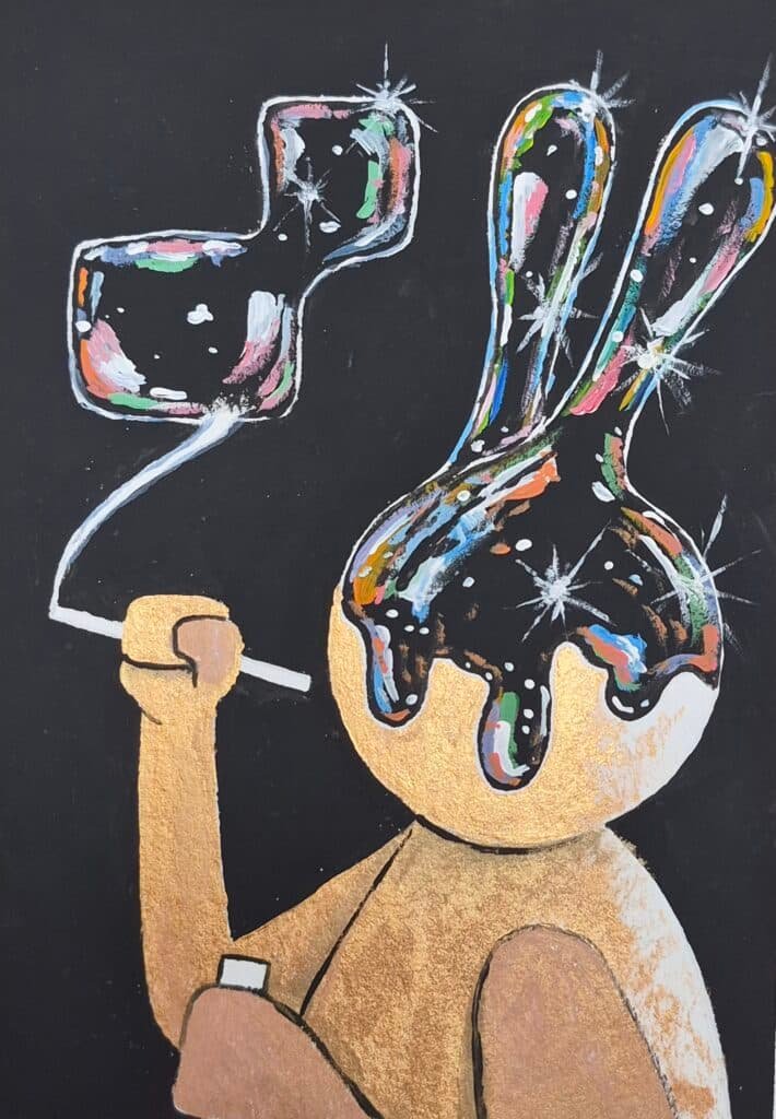 José Mianutti pintura guache