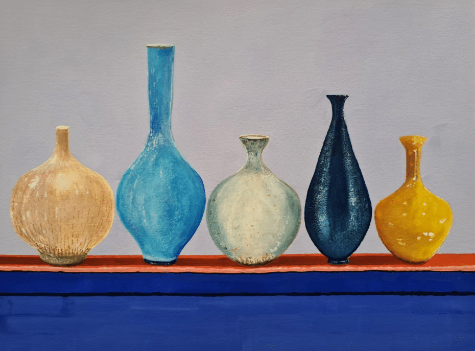 José Mianutti pintura natureza-morta guache